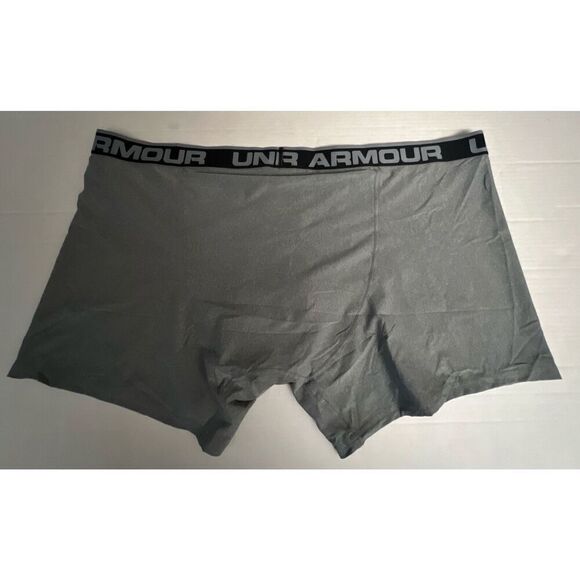Under Armour 2 Pairs Big & Tall Men's Sz 5XL Gray Boxer Briefs - Picture 6 of 7